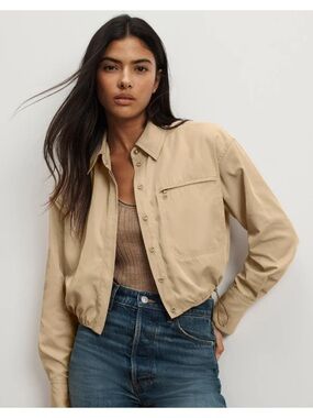 Veronica Beard Wilfred bungee button-down shirt